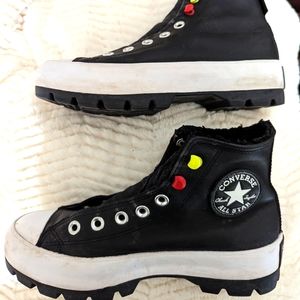Converse high top boots